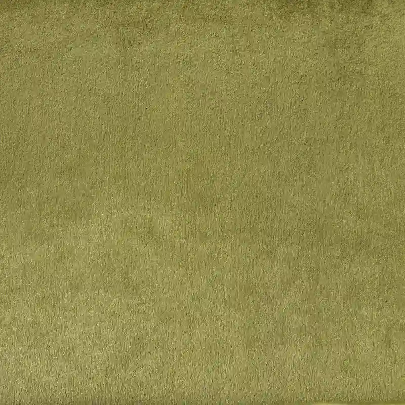 Fauteuil d'appoint en velours vert / blanc / beige avec accoudoirs circulaires et pieds colonne romaine, 1 place