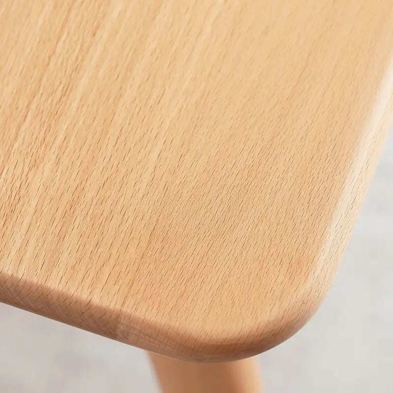 Bureau d'ordinateur en bois massif - Grand bureau de 120 cm avec 2 tiroirs