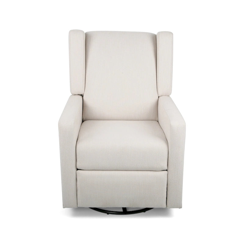 Fauteuil inclinable pivotant Wingback avec mécanisme à levier