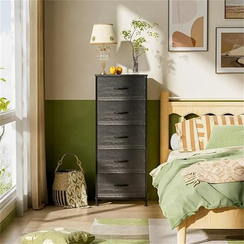 Commode de rangement à 5 tiroirs