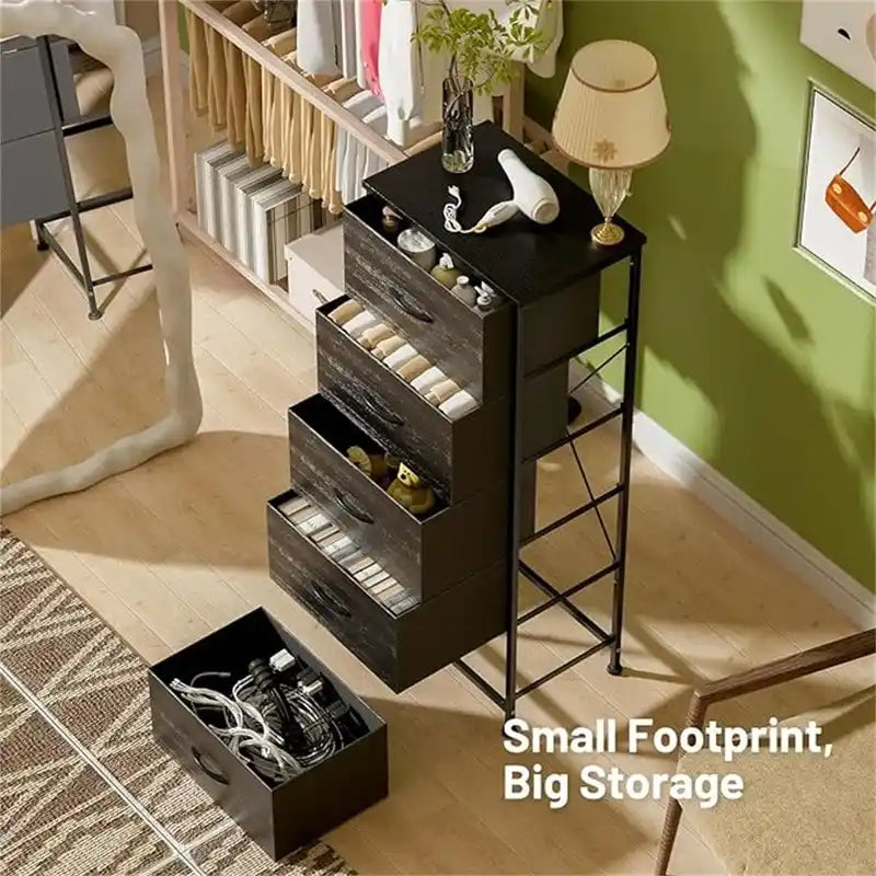 Commode de rangement à 5 tiroirs