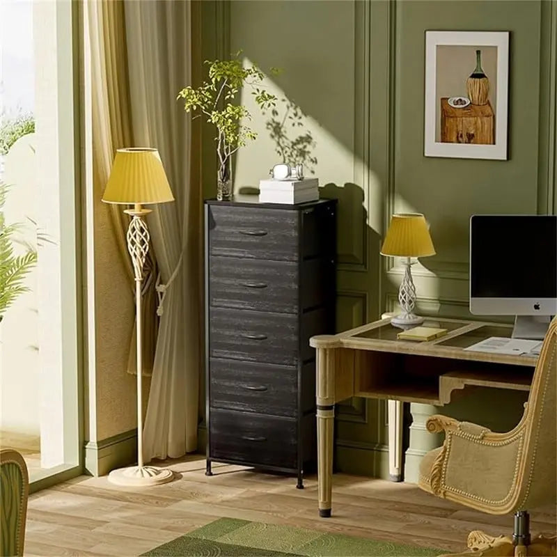 Commode de rangement à 5 tiroirs