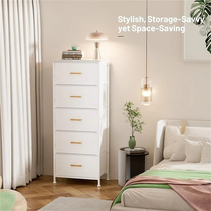 Commode de rangement à 5 tiroirs