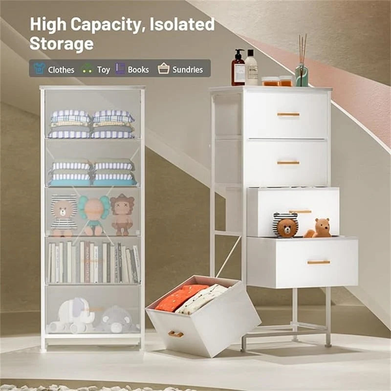 Commode de rangement à 5 tiroirs