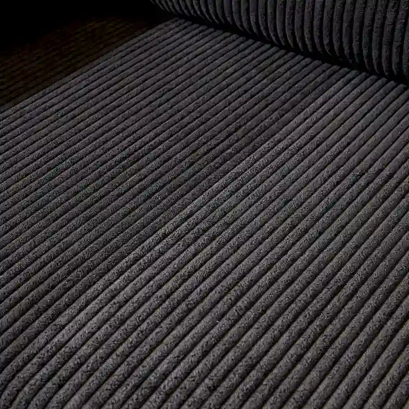 Canapé d'angle réversible en tissu polyester
