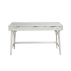 Grand bureau blanc avec tiroirs