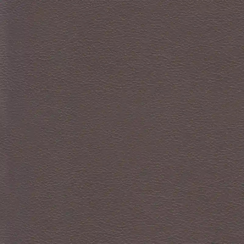 Fauteuil d'appoint du milieu du siècle en cuir pleine fleur marron granit avec ressorts ensachés et dossier touffeté, 1 place