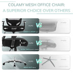 Chaise de bureau ergonomique réglable avec support lombaire