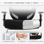 Chaise de bureau ergonomique réglable avec support lombaire