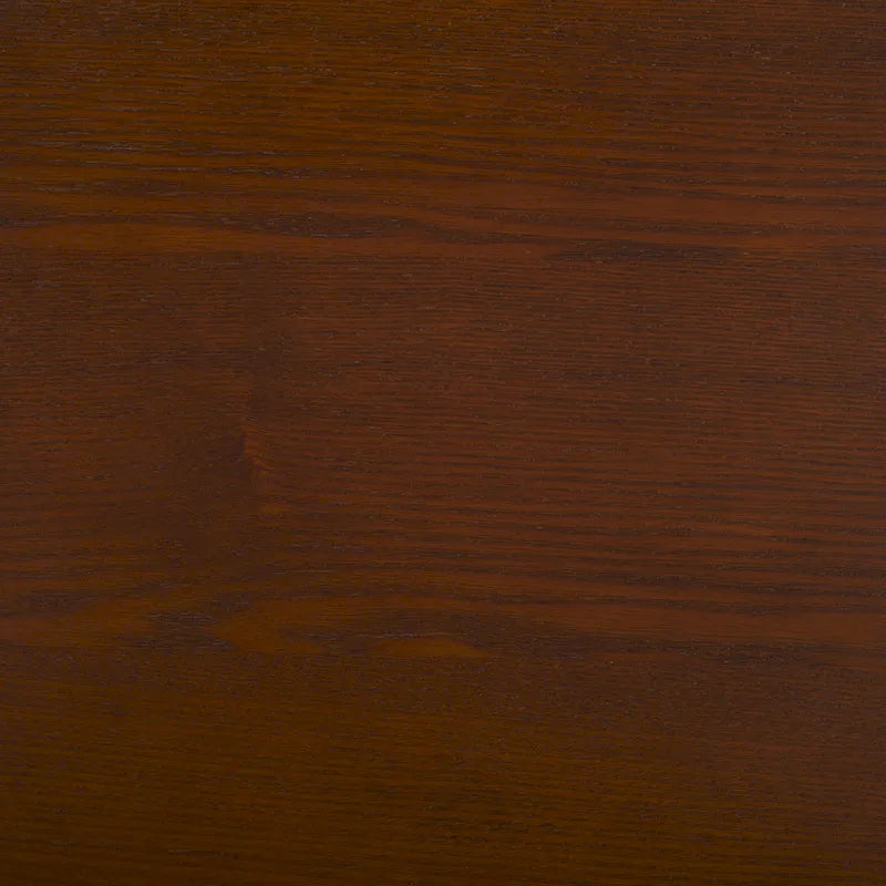 Table à manger extensible Noyer / Chêne naturel avec bords incurvés et pieds compensés, 4-6 places